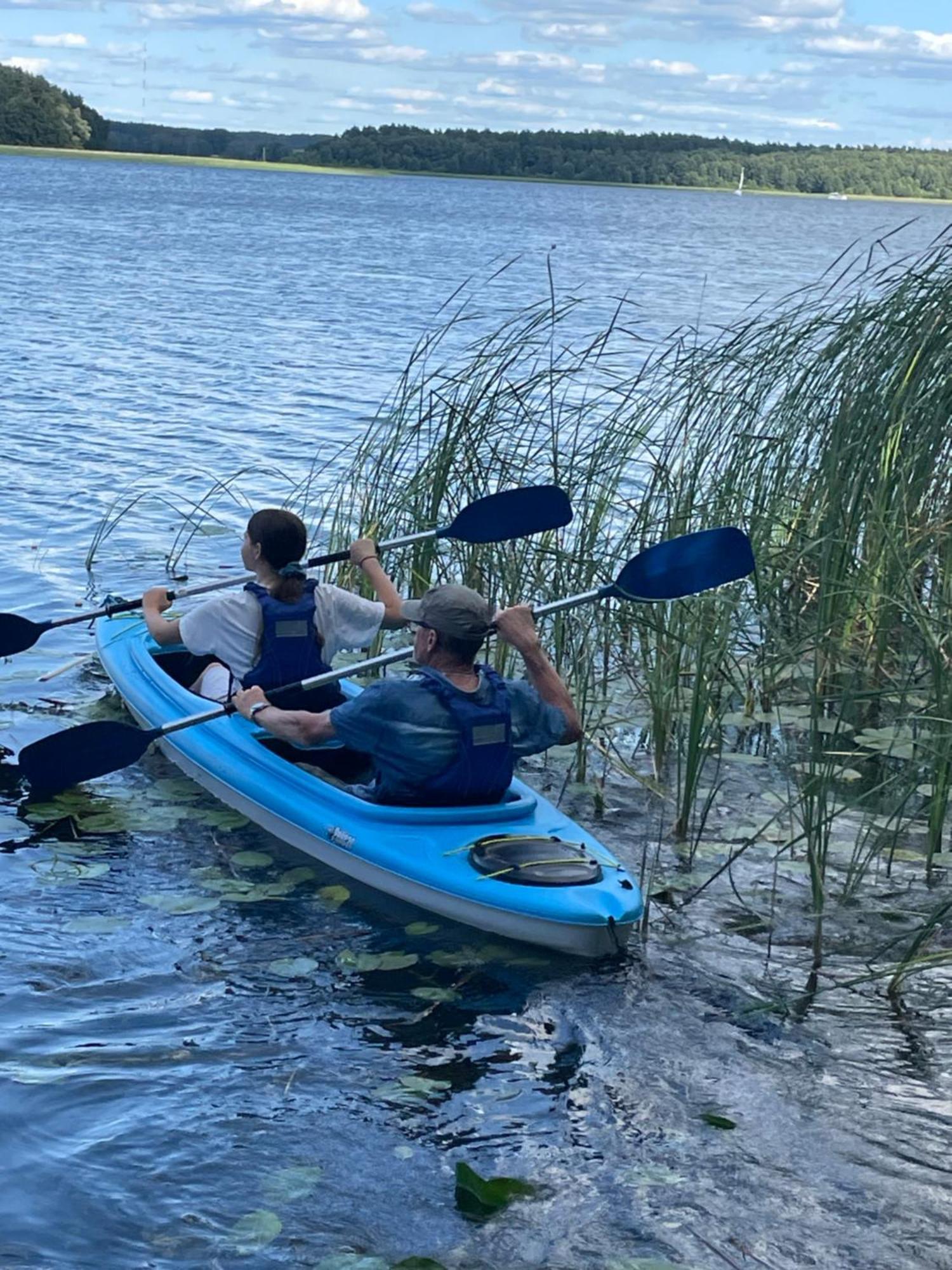 Dom Nad Jeziorem Mazury Pomost Segment 2 Giżycko Dış mekan fotoğraf